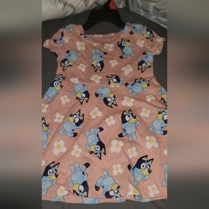 Bluey Toddler Short Sleeve Dress